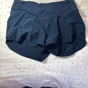 Lululemon Athletica Deep Blue Athletic Shorts